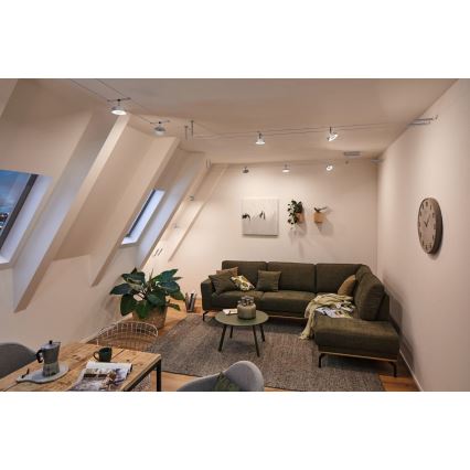 Paulmann 94475 - KIT 5x LED/5W Système complet sur câble CIRCLE 230V chrome mat