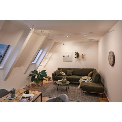 Paulmann 94481 - Kit 5xLED/4,8W Spot per sistema a cavo FRAME 230V nero