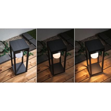 Paulmann 94573 - LED/5,5W IP44 Solarlampe mit Sensor MARISOL 3,7V 2000 mAh