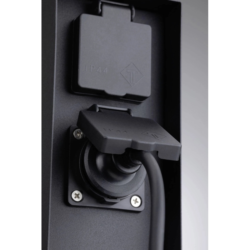 Paulmann 94657 - Multipresa verticale da esterno RIO 2Z SCHUKO 230V IP44
