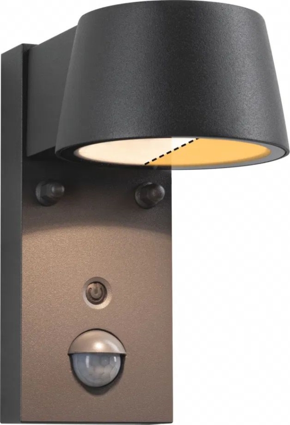Paulmann 94714 - LED/6W IP44 Applique da esterno con sensore CAPERA 230V 2200/3000K