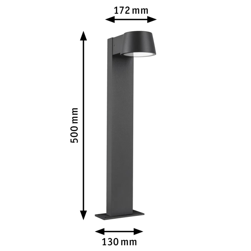 Paulmann 94715 - LED/6W IP44 Lampada da esterno CAPERA 230V