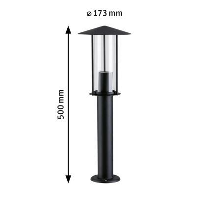Paulmann 94737 - LED 1xE27/4,3W IP44 Lampada da esterno CLASSIC 230V