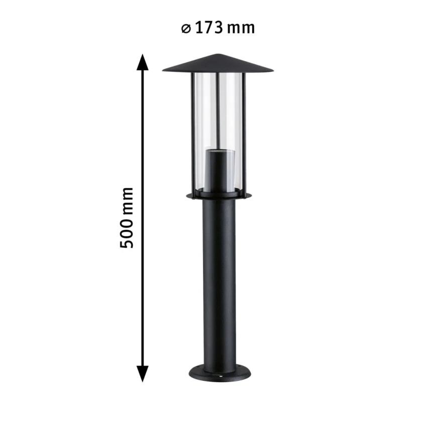 Paulmann 94737 - LED 1xE27/4,3W IP44 Lampada da esterno CLASSIC 230V