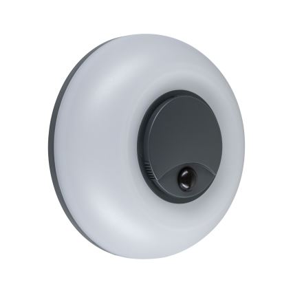 Paulmann 94956 - LED/20,5W IP65 Applique murale d'extérieur dimmable avec détecteur de mouvement et détecteur crépusculaire AUREVA 230V 2200/3000/4000K anthracite