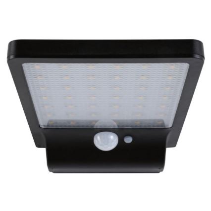 Paulmann 95393 - Applique murale solaire avec détecteur LED/4W IP44 SOLVEIG 3,7V 2000 mAh