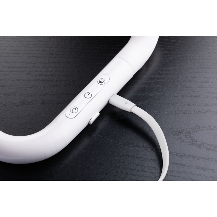 Paulmann 95423 - Lampada da tavolo LED/4,5W touch dimmerabile FLEXLINK 5V/USB 4400 mAh bianca