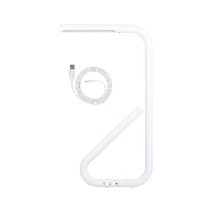 Paulmann 95423 - Lampe de table tactile à intensité variable LED/4,5W FLEXLINK 5V/USB 4400 mAh blanche