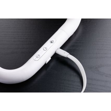 Paulmann 95423 - Lampe de table tactile à intensité variable LED/4,5W FLEXLINK 5V/USB 4400 mAh blanche