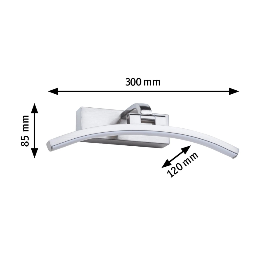Paulmann 95556 - LED/6W Bildleuchte BENTO 230V 30 cm mattchrom