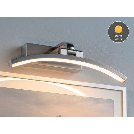 Paulmann 95556 - LED/6W Lampada per quadri BENTO 230V 30 cm cromo satinato