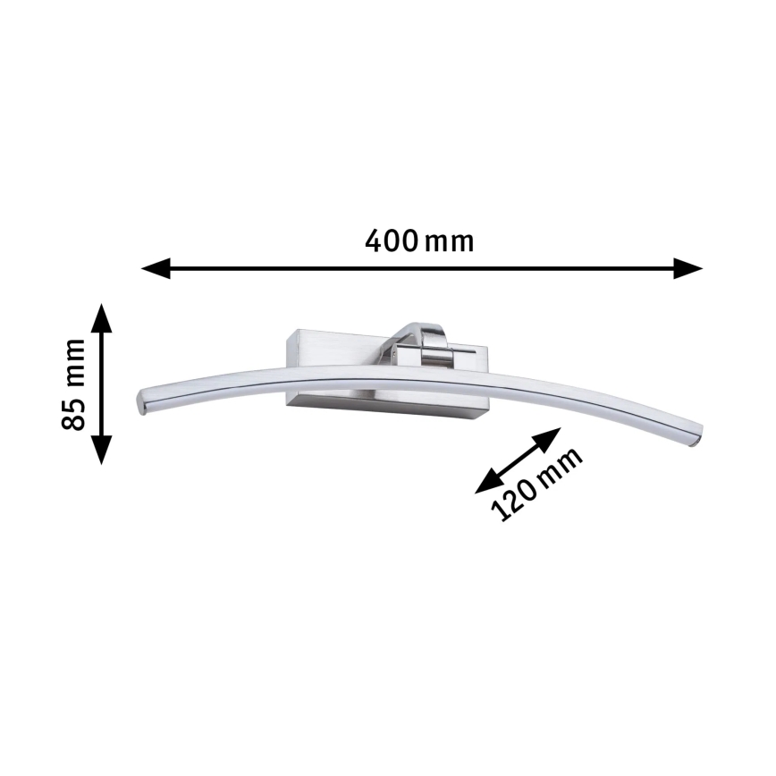 Paulmann 95557 - LED/8,5W Bilderleuchte BENTO 230V 40 cm mattchrom