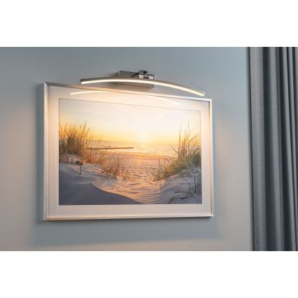 Paulmann 95558 - LED/10W Bildleuchte BENTO 230V 50 cm mattchrom