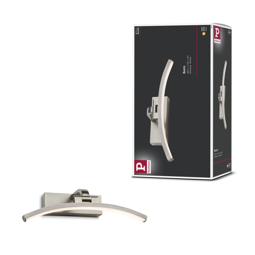 Paulmann 95559 - Applique pour tableau BENTO LED/6W 230V 30 cm laiton