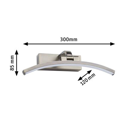 Paulmann 95559 - LED/6W Bildleuchte BENTO 230V 30 cm Messing