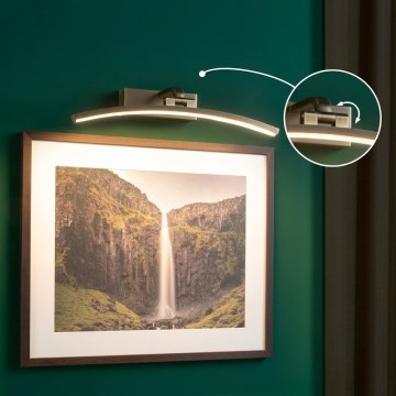 Paulmann 95560 - LED/8,5W Lampada per quadri BENTO 230V 40 cm ottone