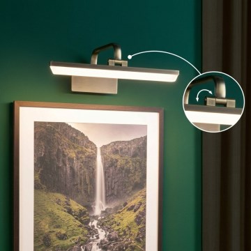 Paulmann 95569 - LED/9,5W Lampada per quadri RENAN 230V 40 cm ottone