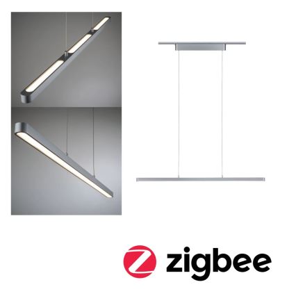 Paulmann 95578 - LED/40W Lampadario dimmerabile a sospensione con filo URAIL LENTO 230V 2700-6500K
