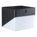 Paulmann 95746 - LED/2,3W IP44 Lampada da parete solare con sensore EILEEN 3,7/230V 4000 mAh nera