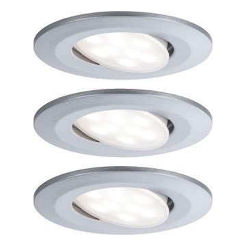 Paulmann 99933 - SET 3x LED/5,2W IP65 Lampada da incasso dimmerabile per bagni 230V