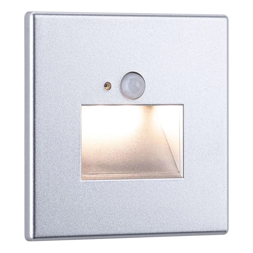 Paulmann  93134 - LED/1,2W Illuminazione scale con sensore EDGE 230V cromo opaco