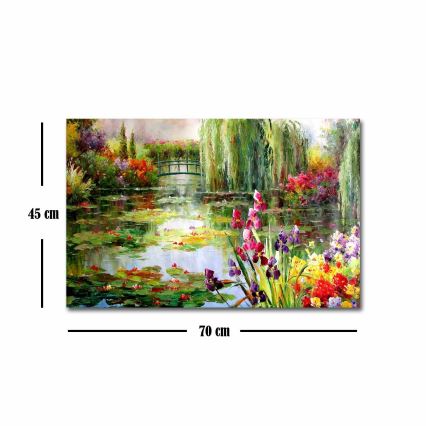 Peinture murale sur toile 45x70 cm nature