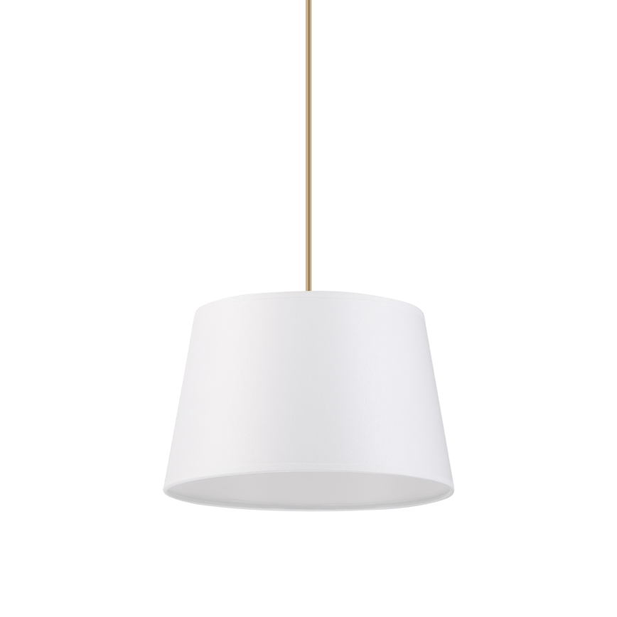Pendelleuchte an Kabel AIDA 1xE27/60W/230V Ø 25 cm Eiche/Braun/Weiß