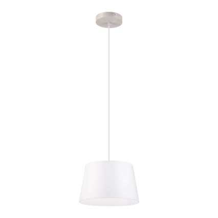 Pendelleuchte an Kabel AIDA 1xE27/60W/230V Ø 25 cm Eiche/Weiß