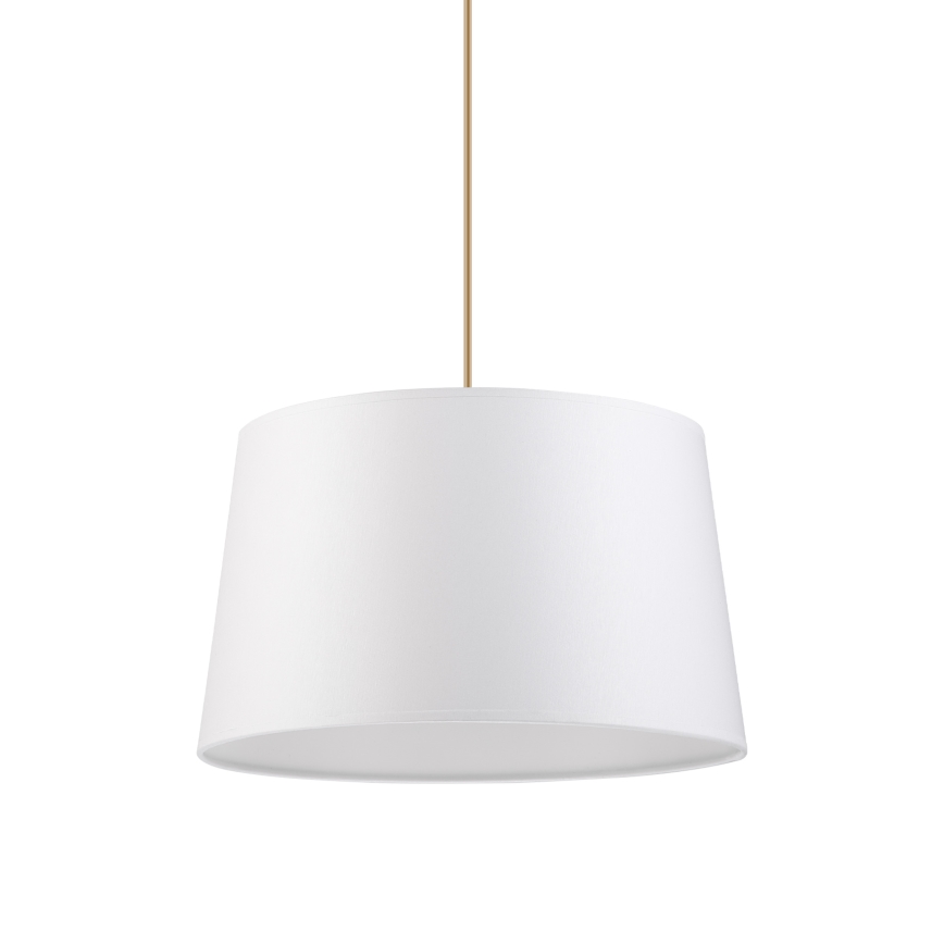 Pendelleuchte an Kabel AIDA 1xE27/60W/230V Ø 35 cm Eiche/Braun/Weiß