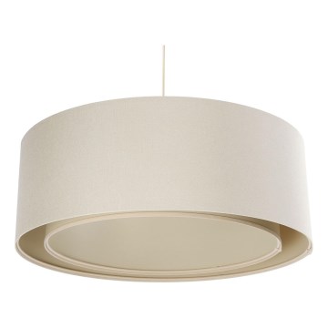 Pendelleuchte an Kabel BOHO TRINITI 1xE27/60W/230V Ø 50 cm cremefarben
