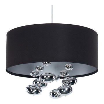 Pendelleuchte an Kabel BUBBLE 1xE27/60W/230V Ø 40 cm schwarz