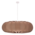 Pendelleuchte an Kabel CAFEE 1xE27/40W/230V Durchmesser 66 cm braun