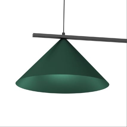 Pendelleuchte an Kabel CAPITAL 2xGX53/15W/230V grün