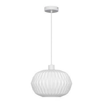 Pendelleuchte an Kabel CARSON 1xE27/40W/230V weiß