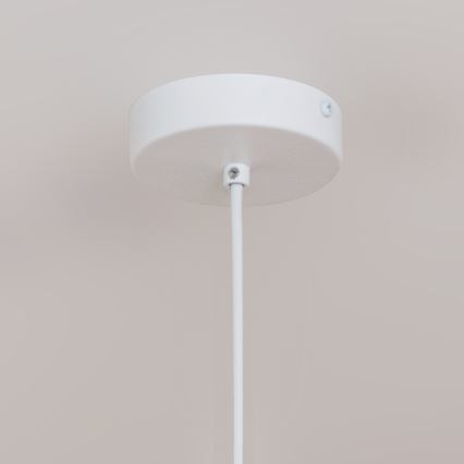 Pendelleuchte an Kabel ETNA II 1xE27/15W/230V Ø 25 cm weiß