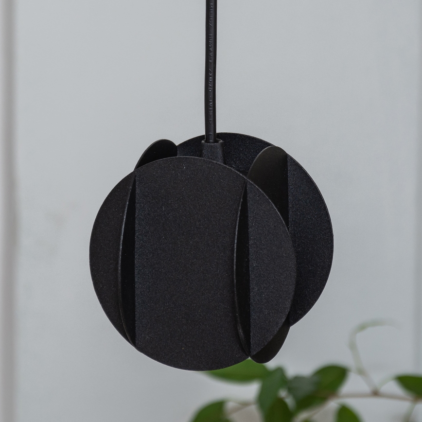 Pendelleuchte an Kabel GAMBIT 1xGU10/10W/230V schwarz