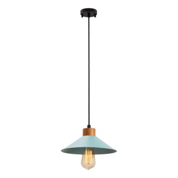 Pendelleuchte an Kabel MANAVGAT 1xE27/40W/230V blau/braun