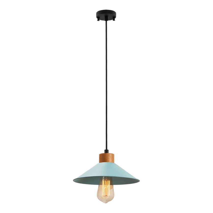 Pendelleuchte an Kabel MANAVGAT 1xE27/40W/230V blau/braun