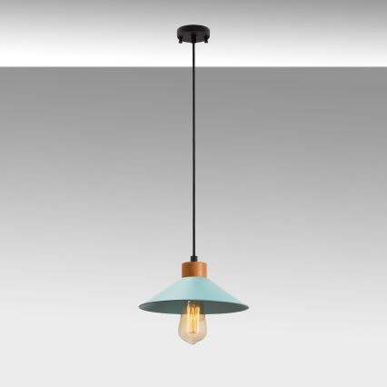 Pendelleuchte an Kabel MANAVGAT 1xE27/40W/230V blau/braun
