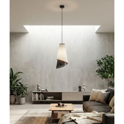 Pendelleuchte an Kabel MODA 1xE27/15W/230V grau/schwarz
