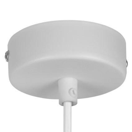 Pendelleuchte an Kabel PIATTO 1xGX53/15W/230V Ø 35 cm weiß