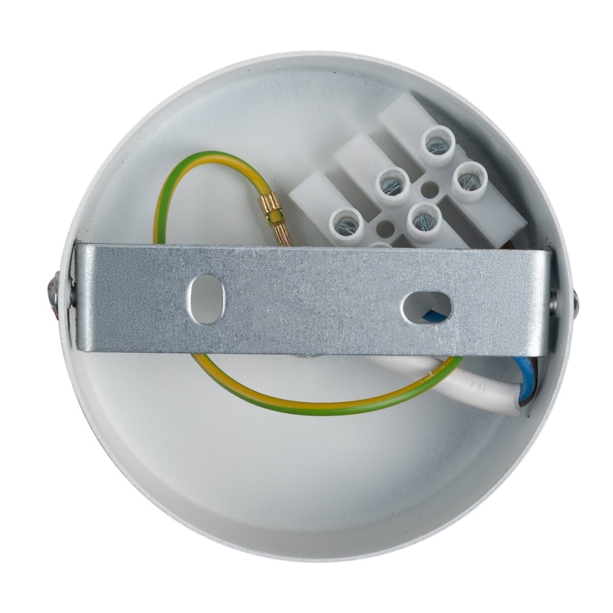 Pendelleuchte an Kabel PIATTO 1xGX53/15W/230V Ø 35 cm weiß