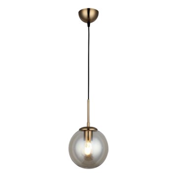 Pendelleuchte an Kabel POLINO 1xE27/40W/230V bronzefarben