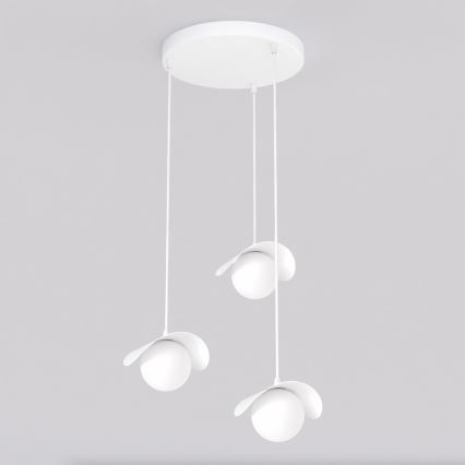 Pendelleuchte an Kabel RITUAL 3xG9/8W/230V weiß