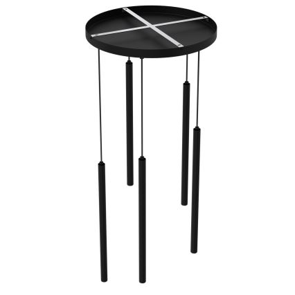 Pendelleuchte an Kabel YORU 8xG9/8W/230V schwarz