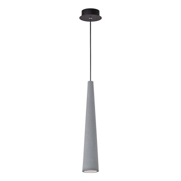 Pendelleuchte ANISHA mit Kabelaufhängung, 1xGU10/35W/230V, grau