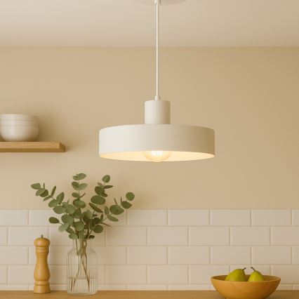 Pendelleuchte ARCANE mit Kabel 1xE27/60W/230V, weiß