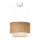 Pendelleuchte AYD 1xE27/15W/230V beige/weiß