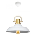 Pendelleuchte AYD 1xE27/40W/230V weiß/gold