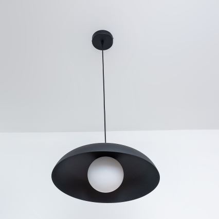 Pendelleuchte ECLIPSE an Kabel 1xE27/15W/230V schwarz